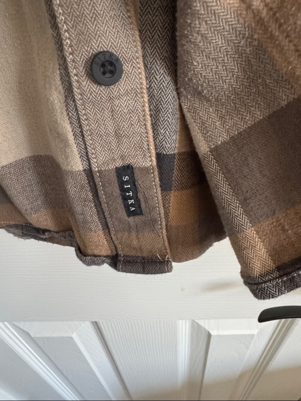 Men’s Sitka brand heavy flannel shirt size XL - Picture 4 of 5